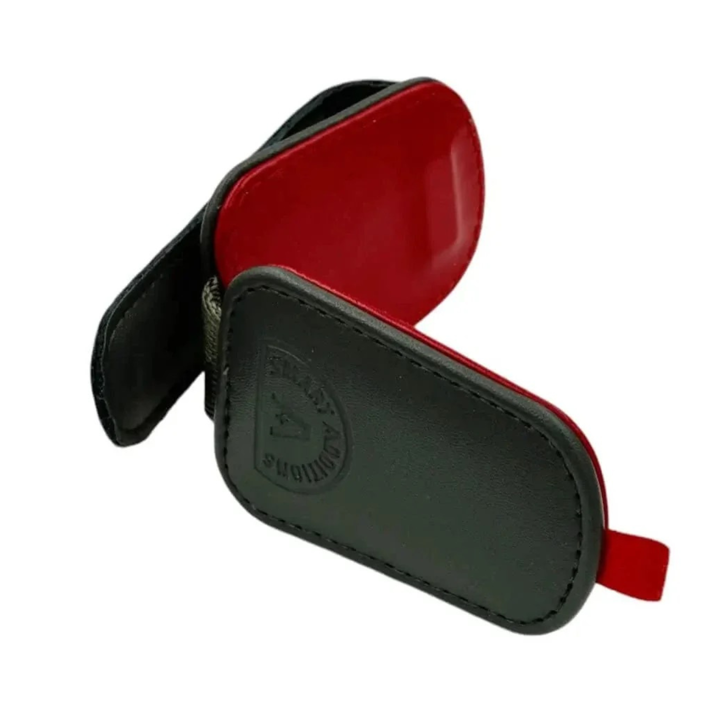 VISIGRIP Sunglasses Holder for Car Visor - Magnetic Leather Clip