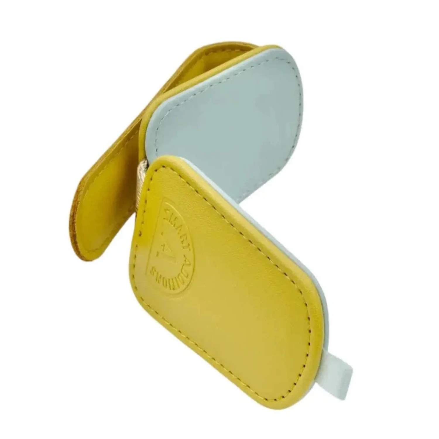 VISIGRIP Sunglasses Holder for Car Visor - Magnetic Leather Clip