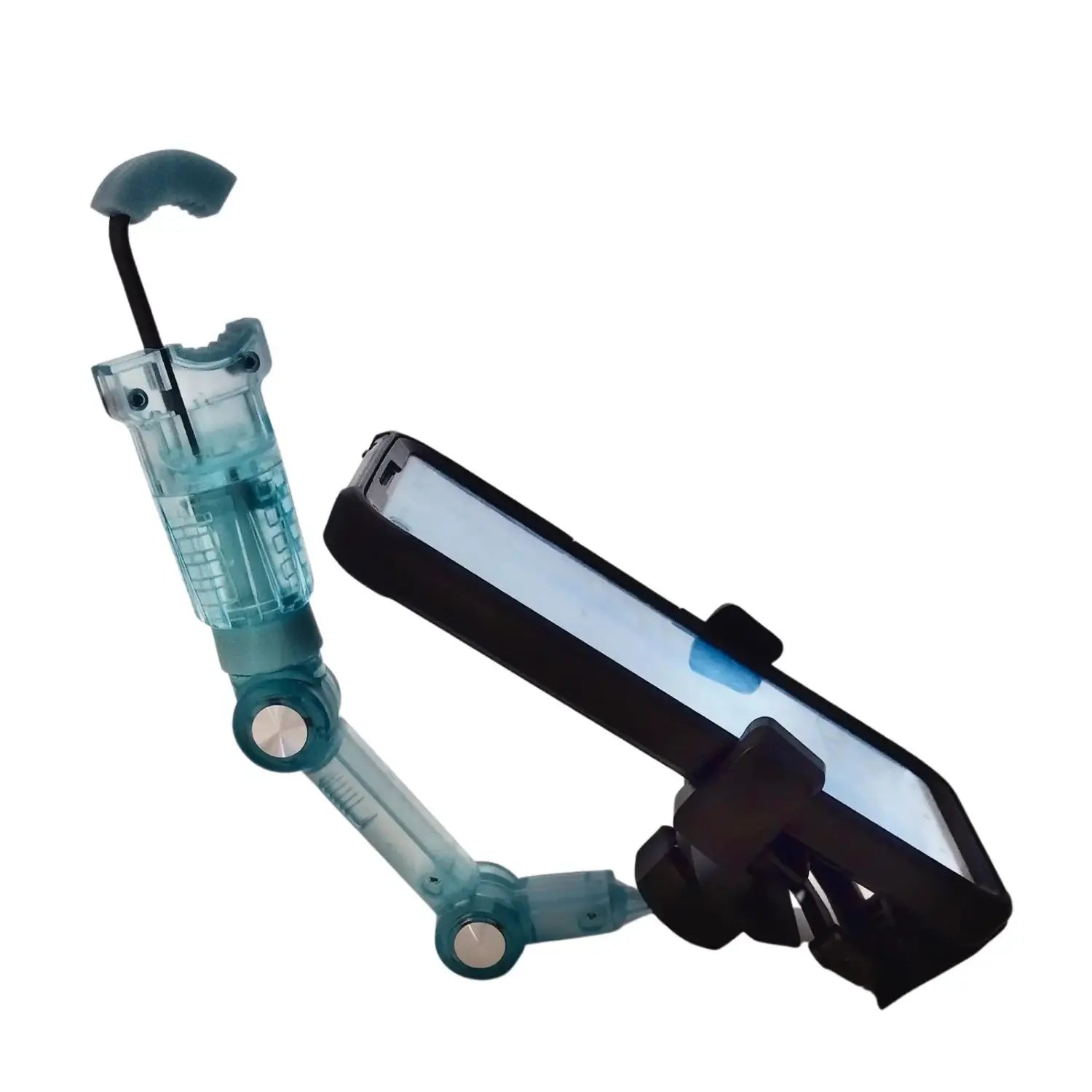 LOUNGE-IT 2 Side angle view of car phone holder with smartphone mounted
