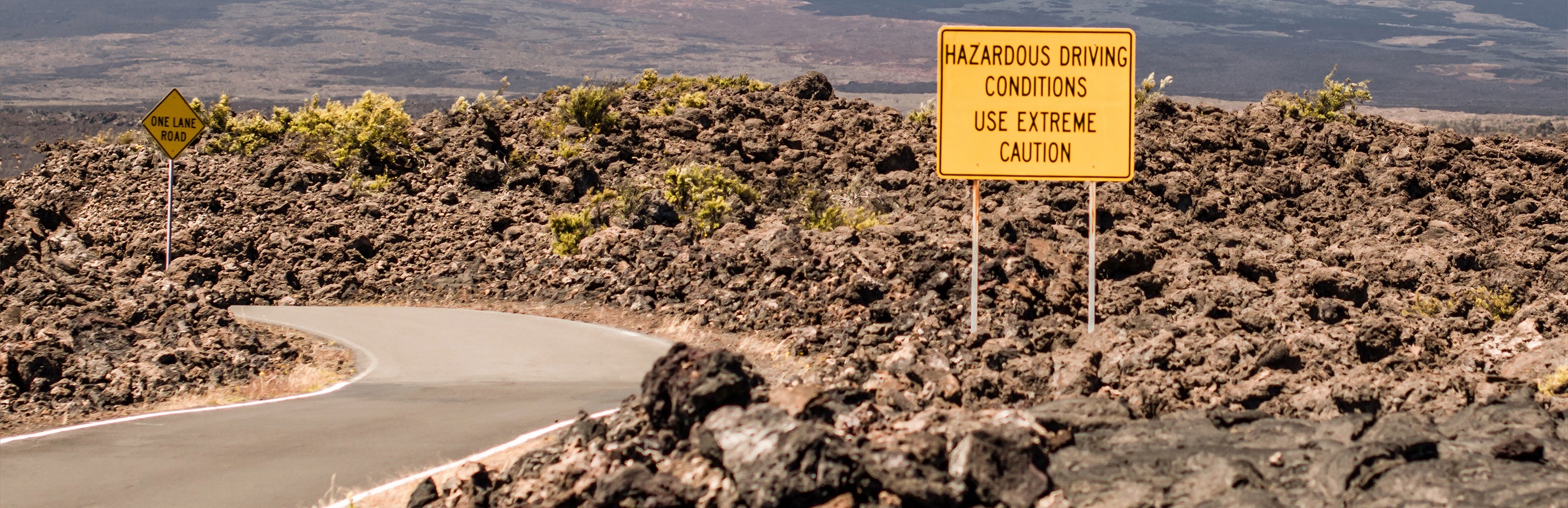 Dangerous driving ahead