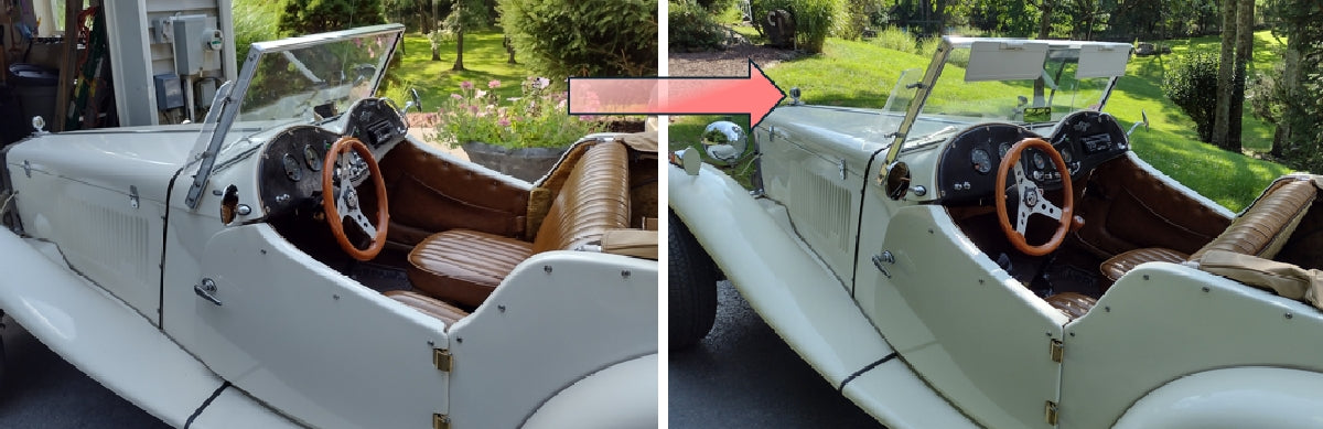 Vintage Restoration Nearly Blocked by DMV Visor Demand