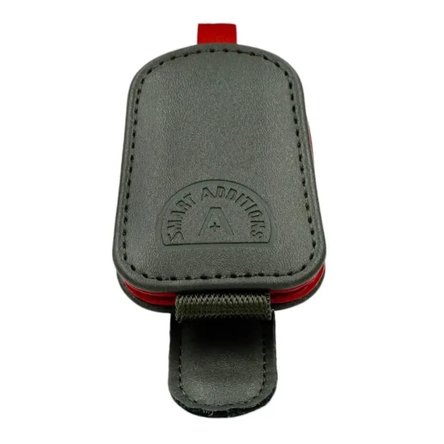 VISIGRIP Sunglasses Holder for Car Visor - Magnetic Leather Clip