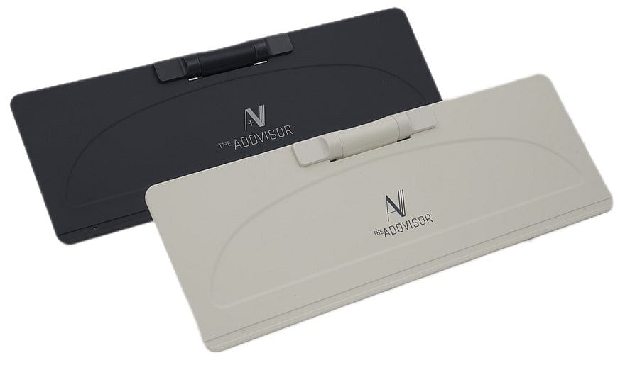 The ADDVISOR Shade Ivory and Charcoal