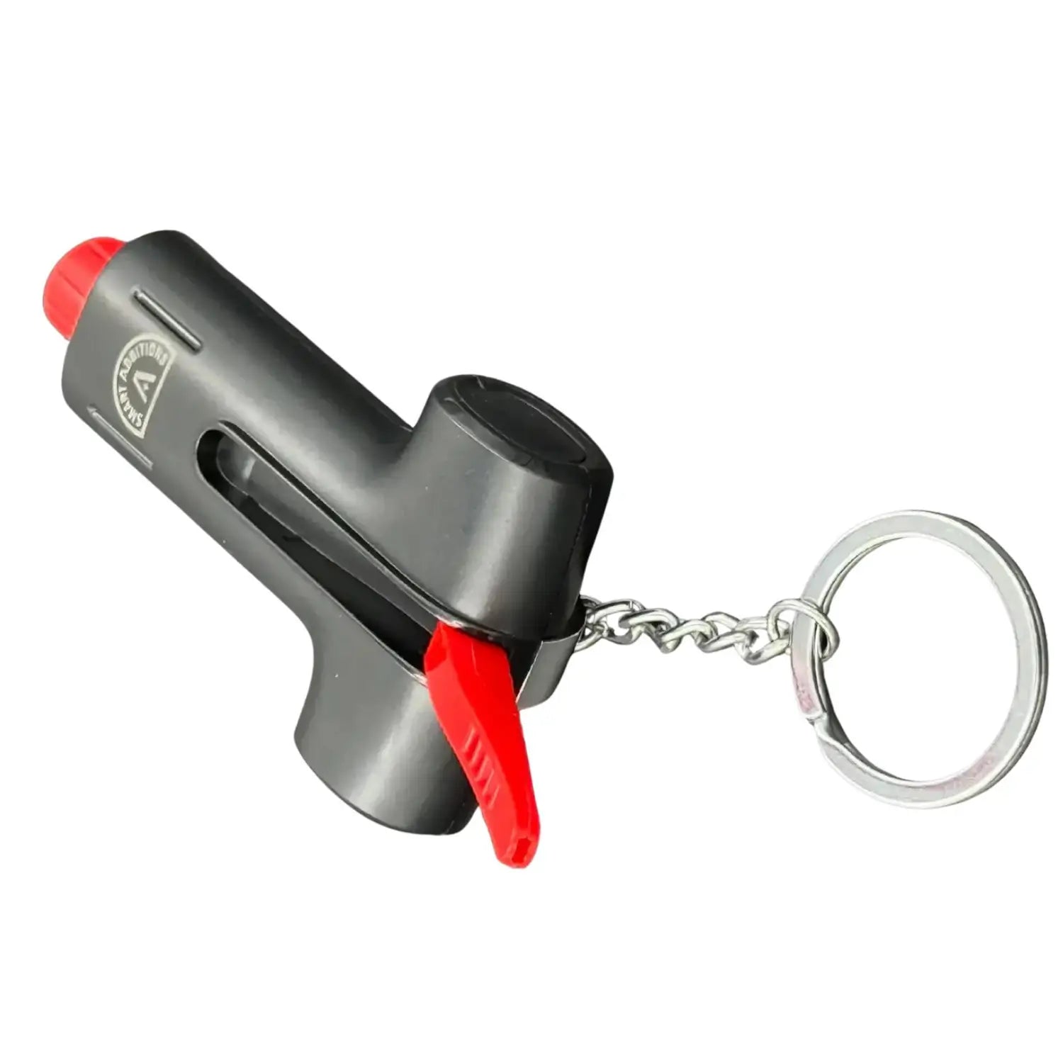 ADDSCAPE emergency tool whistle with keychain ring for easy carry and quick access