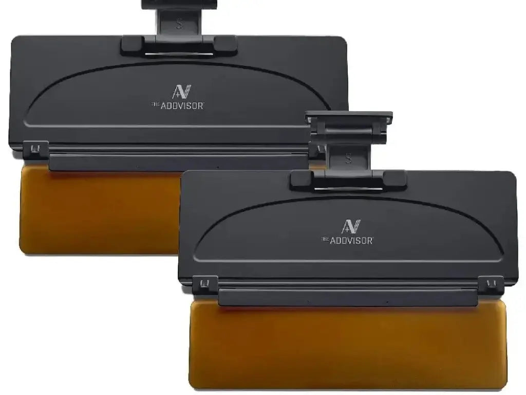 ADDVISOR Plus dark color variation open tintend visor set for darker vehicle interiors