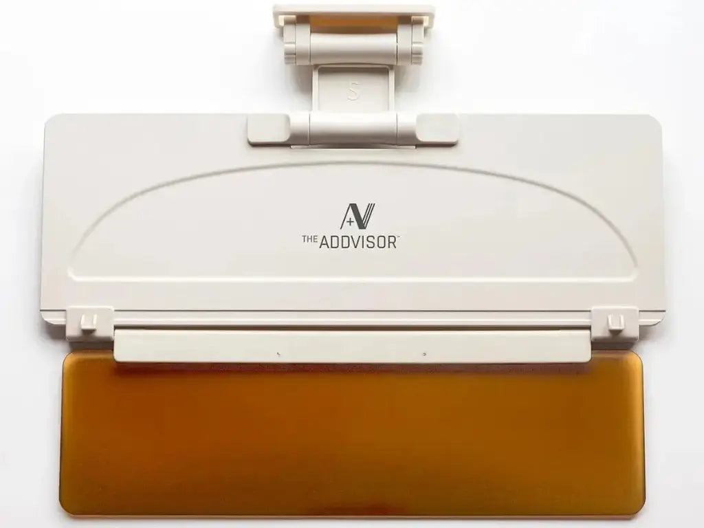 ADDVISOR Plus visor open view in light color varitaion