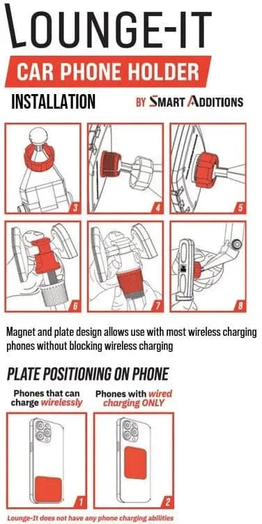 Car Phone Holder Instructions Vertical